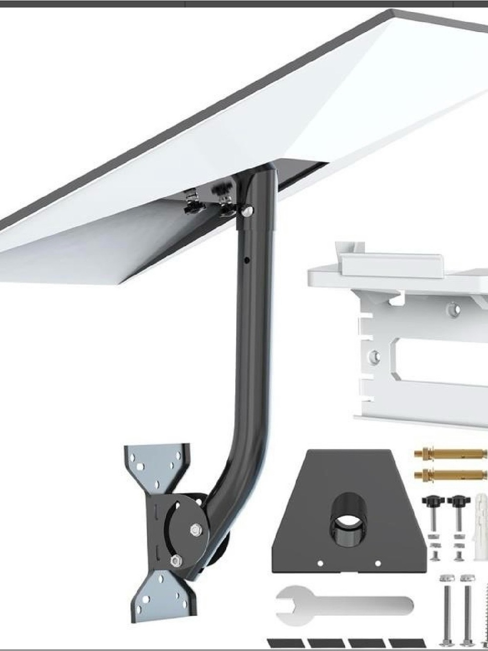 New Starlink Standard Gen3/4/4x Aluminum Wall/Roof Mount Kit, 2 in 1 Router